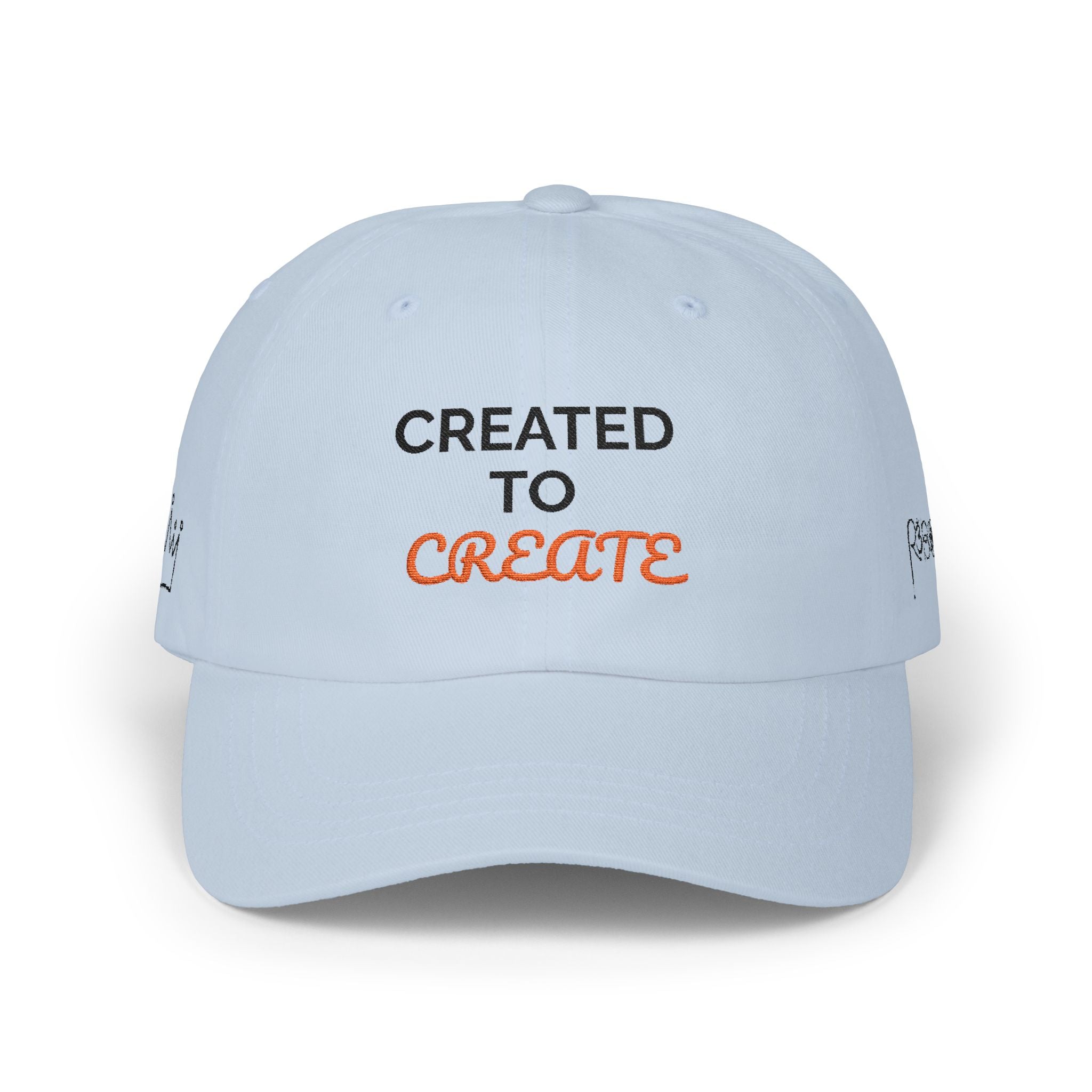 CREATED TO CREATE Embroidered Dad Cap