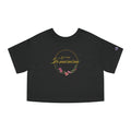 Divine Feminine Cropped Tee – Spiritual Empowerment Graphic Shirt for Women