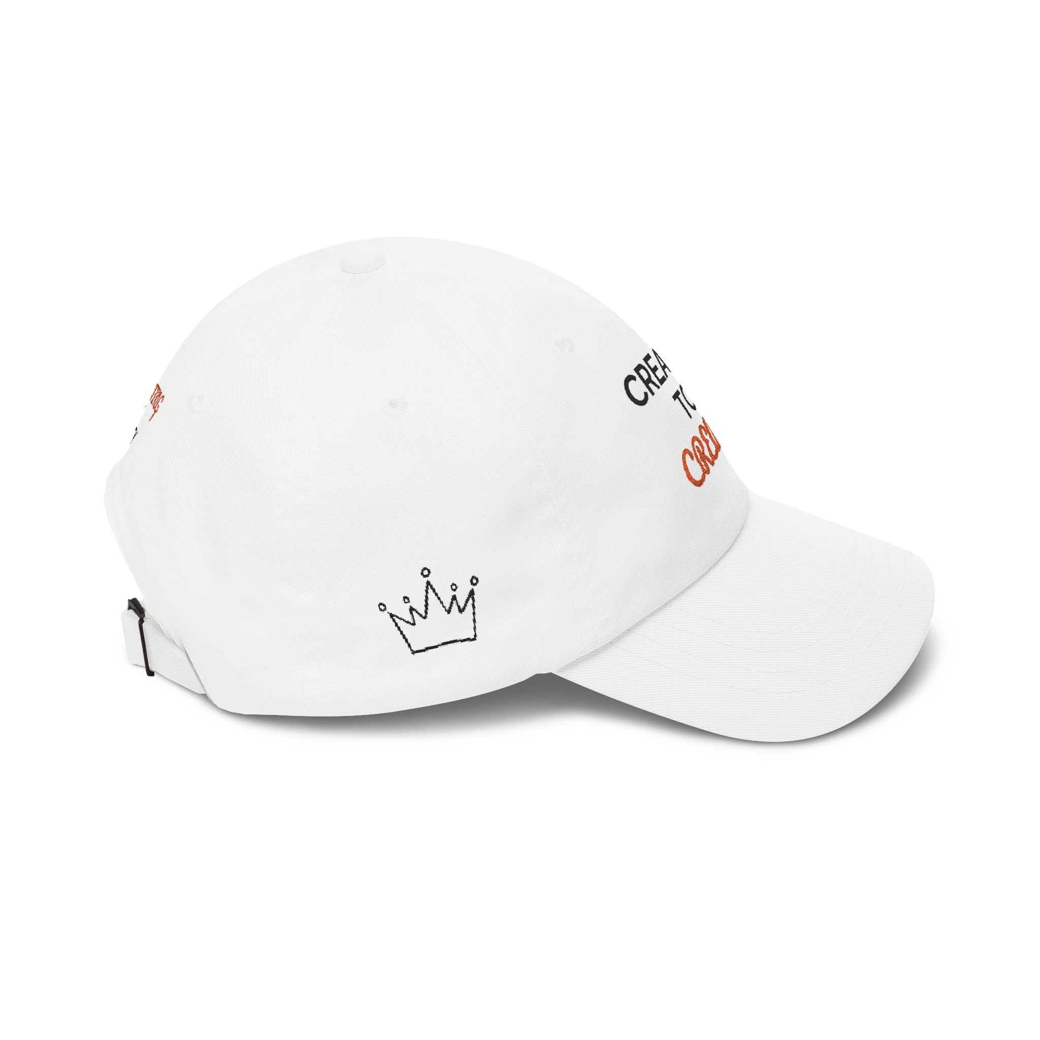 CREATED TO CREATE Embroidered Dad Cap
