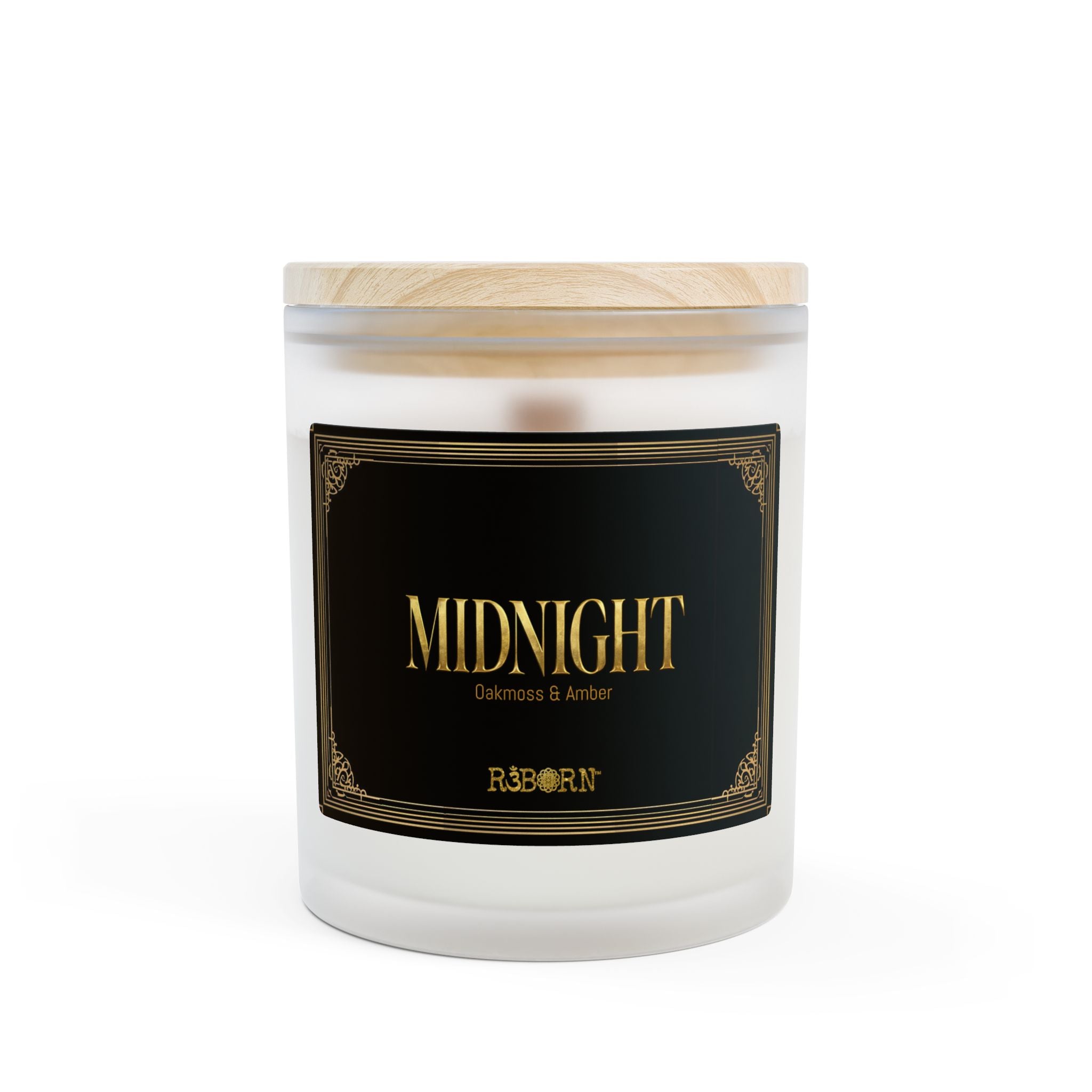 Affirmation Luxe Frosted Glass Candle - 11oz Scented Candle for Relaxation & Home Decor