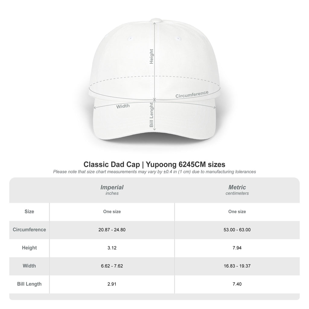 CREATED TO CREATE Embroidered Dad Cap
