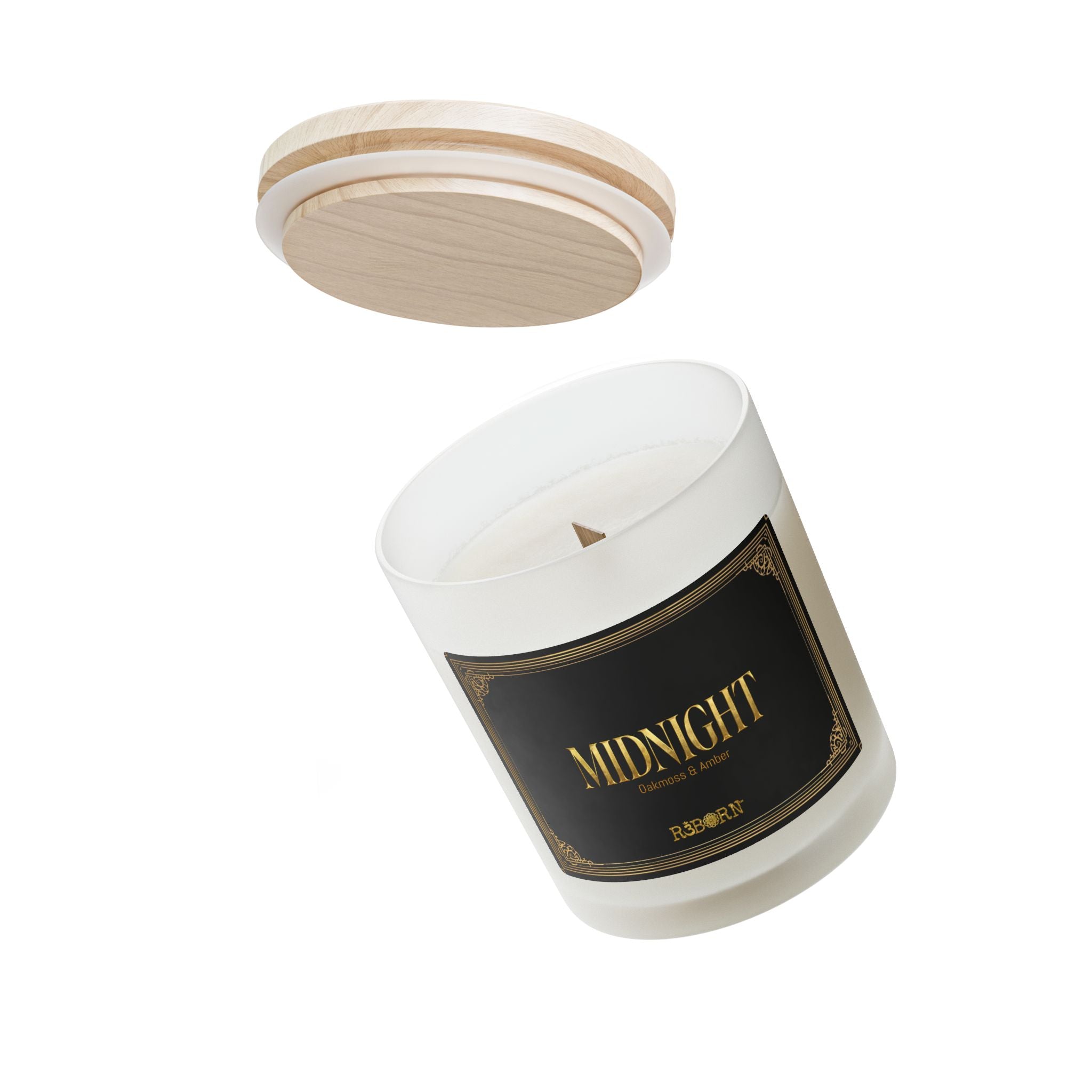 Affirmation Luxe Frosted Glass Candle - 11oz Scented Candle for Relaxation & Home Decor