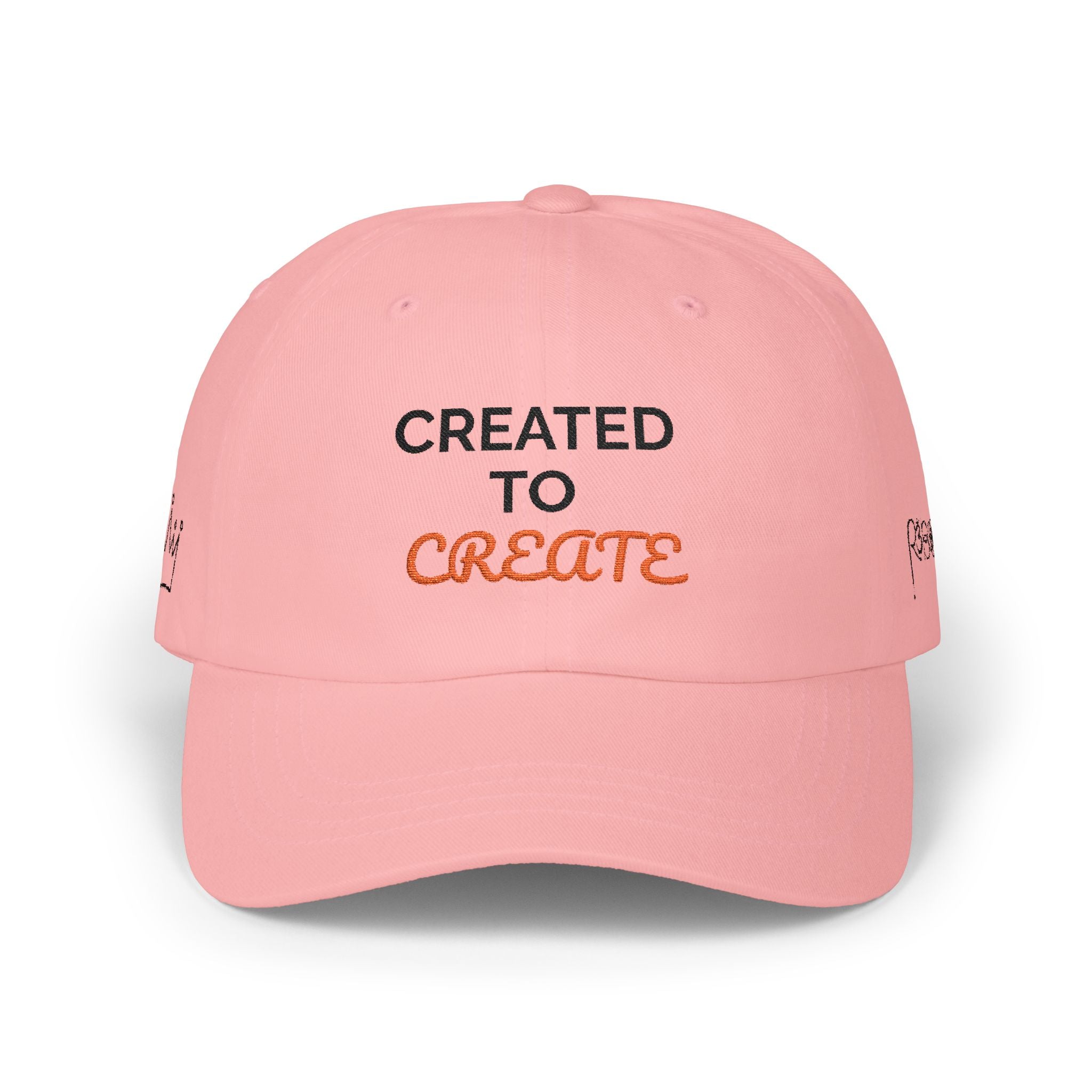CREATED TO CREATE Embroidered Dad Cap