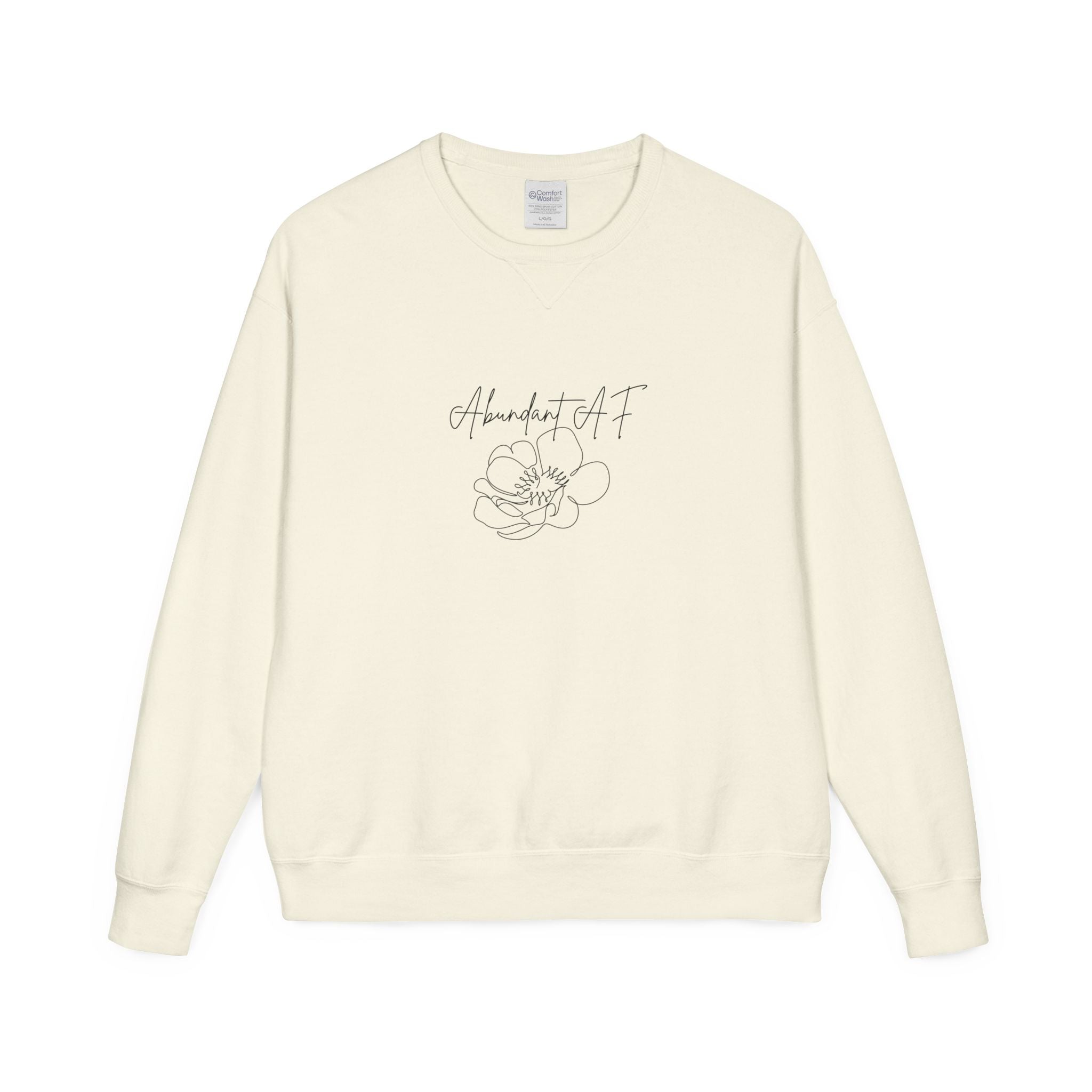 I AM ABUNDANT AF Vintage Inspired Sweatshirt