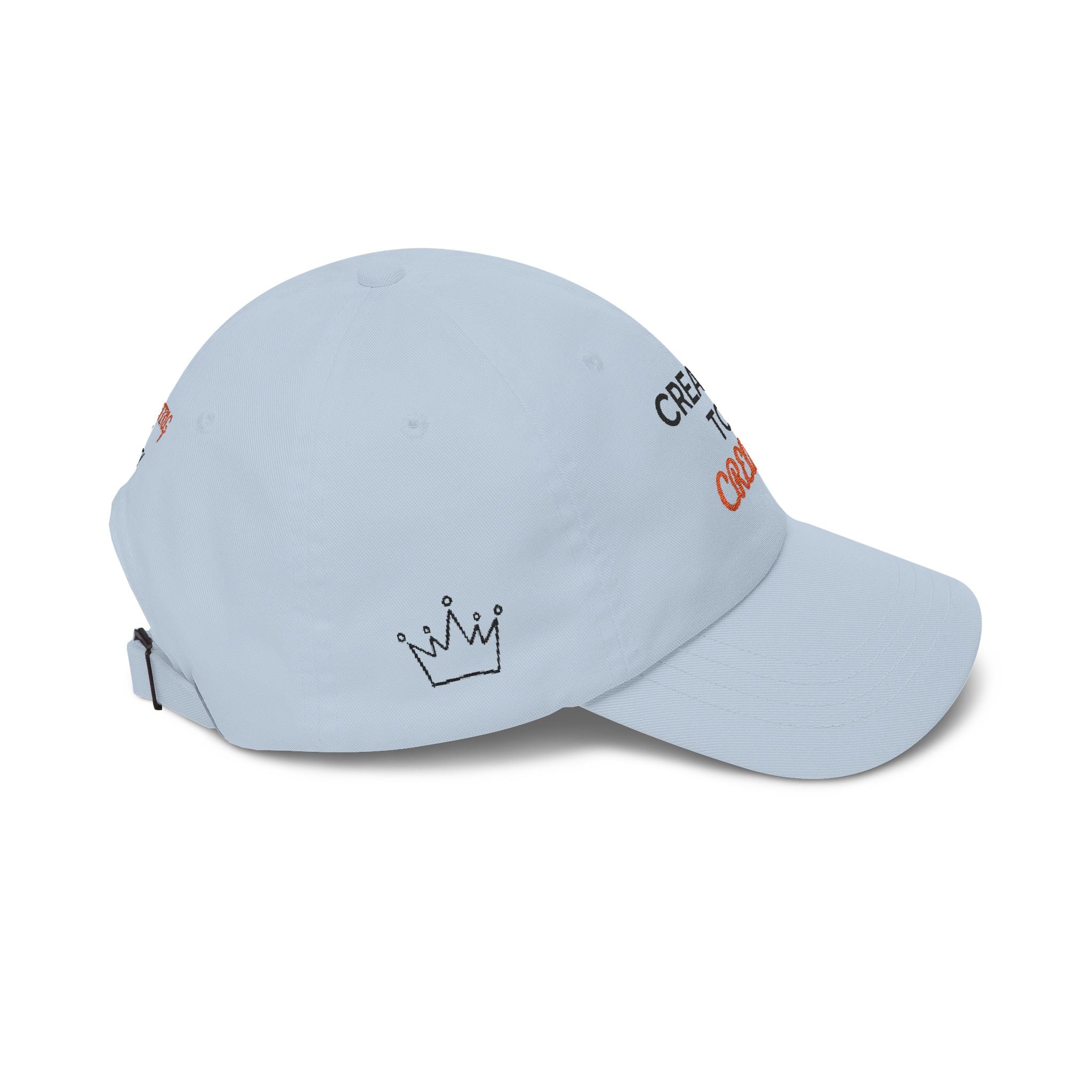 CREATED TO CREATE Embroidered Dad Cap