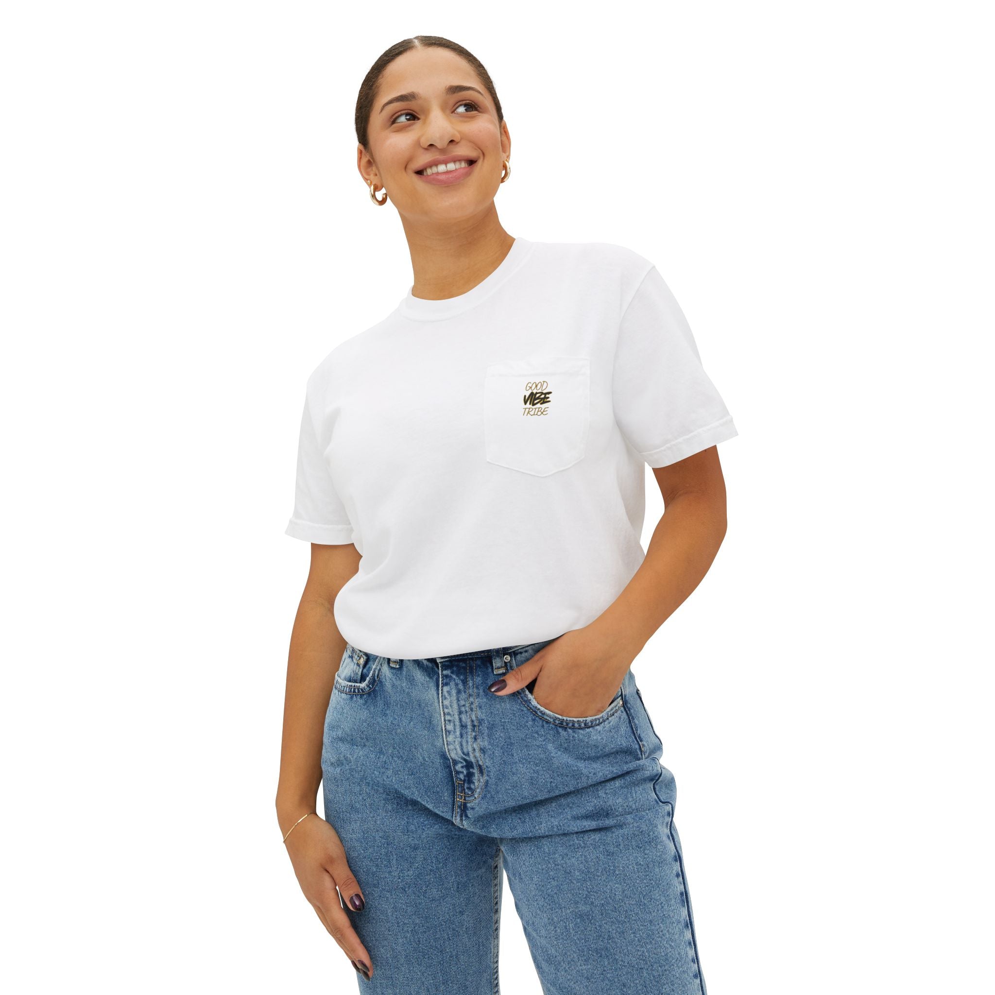 Good Vibe Tribe Heavyweight Pocket Tee