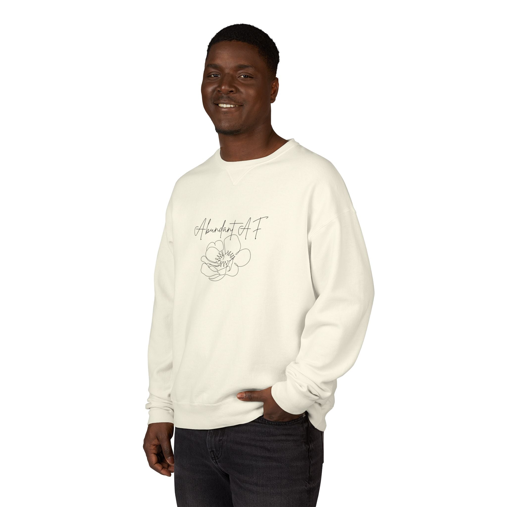 I AM ABUNDANT AF Vintage Inspired Sweatshirt