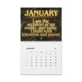 Affirmation Wall Calendar 2026 — Monthly Inspirational Quotes