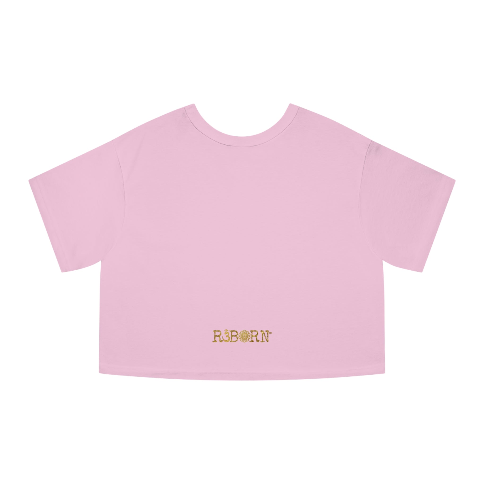 Divine Feminine Cropped Tee – Spiritual Empowerment Graphic Shirt for Women