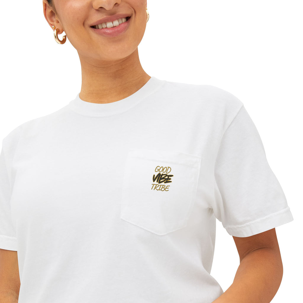 Good Vibe Tribe Heavyweight Pocket Tee