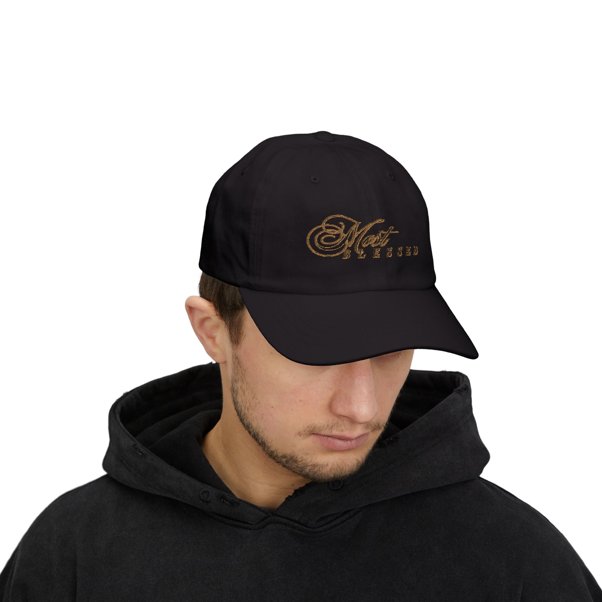 Most Blessed Classic Dad Cap – Embroidered 'Most Blessed' Dad Hat