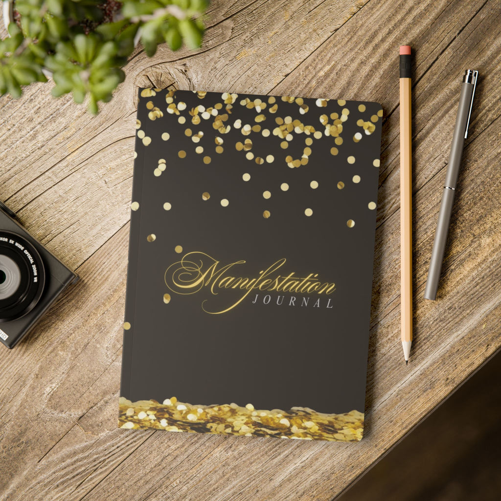 Manifestation Journal — Softcover Guided Gratitude & Goal Notebook