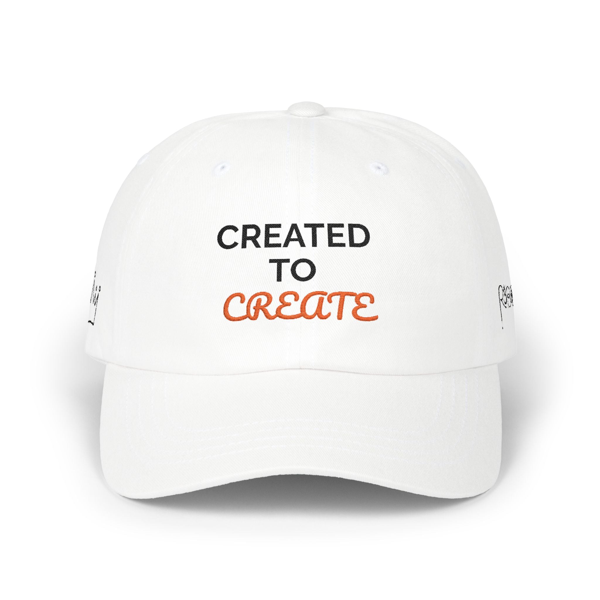 CREATED TO CREATE Embroidered Dad Cap