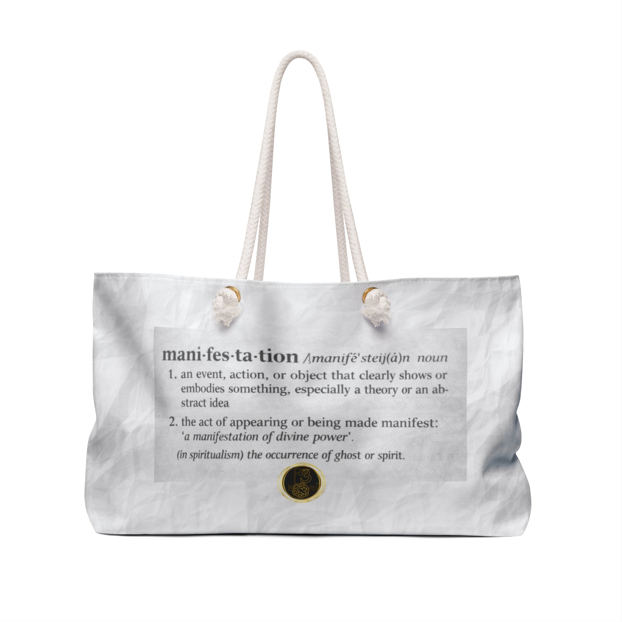 Manifestor Weekender Bag — 'Manifestor' Tote for Visionaries